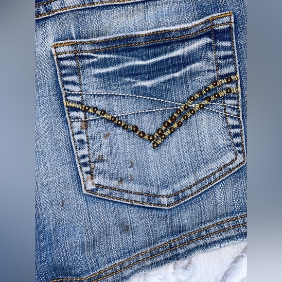 Vintage BONGO Low Rise Denim Shorts - Picture 5 of 5